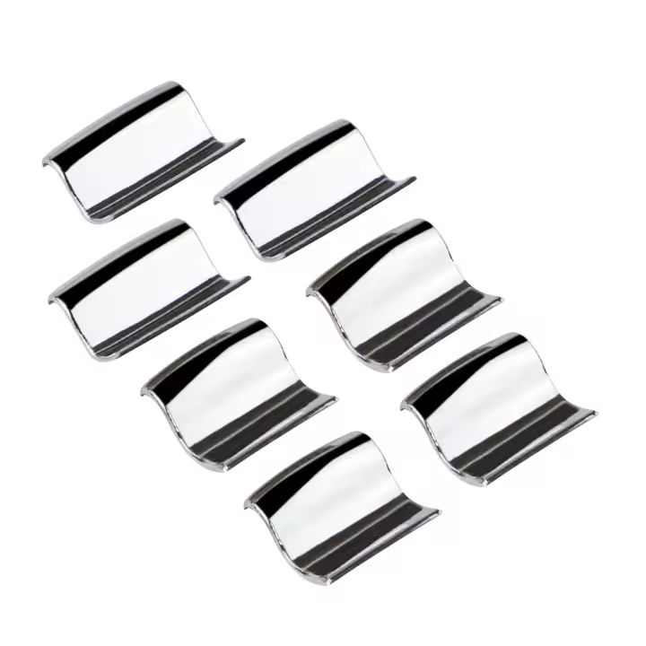 ABS Cromado Botón De Elevador De Ventana Para Toyota Corolla RAV4 REIZ Camry Highlander Prius Land Cruiser Vios Prado 150 Adorno De Interiores Automotrices - 1