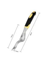 Herramienta De Rastrillo Ergonómica Para Jardín Y Tierra Premium Rastrillo De Hierba Remoción Y Transplantación Multifuncional De Acero Carbono Y Aleación De Aluminio - details 1