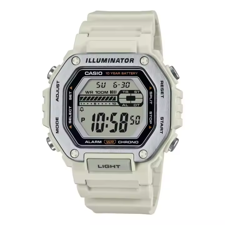 Casio Reloj Mwd-110h-8avef Beige Unisex - 1