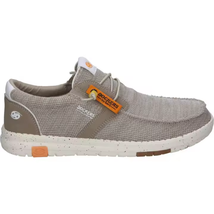 DOCKERS | Zapatos Casual Dockers para Hombre – Zapatos en Color Beige con Detalles – Zapatos Slip On – Sin Cierre – Estilo Casual – Cómodas y Versátiles – Modelo 52AA002-530 - 1