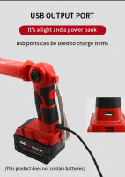 Lámpara De Trabajo LED Super Brillante Milwaukee 270 Grados Rotación M18 14.4-20V Iluminación Exterior Para Camping Emergencias Inundaciones Luz De Emergencia - details 5