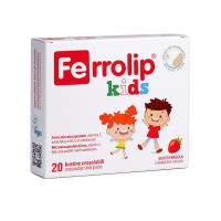 U.G.A. Nutraceuticals-Ferrollip Kids - Suplemento alimenticio with Hierro microencapsulado, vitamin C, ácido fólico y B12 con edicorcorantes-Sabor termesa-20 sobre orosoluble-Apoyo cognitive para niños en edad escolar. - details 0