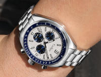 Reloj De Cuarzo Para Hombre CADISEN 2024 Reloj De Negocios De Lujo Con Cronógrafo Resistente Al Agua Material De Acero Inoxidable Cristal De Zafiro - details 10