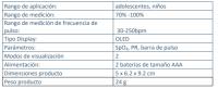 Pulsioxímetro Infantil - Comprobación Saturación de Oxigeno y Frecuencia del Pulso - details 0