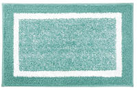 YverLand Alfombra de baño para bañera o plato de ducha antideslizante y de secado rápido, gracias a sus absorbentes y suaves microfibras. - details 7