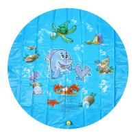 Juguete Divertido Para Niños 100/170cm Piscina Inflable Redonda De Agua Con Sprinkler Para Jardín Alfombra De Rociador De Juego Al Aire Libre PVC - details 4