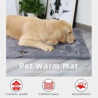 Almohadilla Calentadora Para Mascotas Auto-Calefacción Lavable Sillón Cálido Para Perros Y Gatos Manta Térmica Suave Y Cómoda Para Invierno Suministros Para Mascotas - details 4