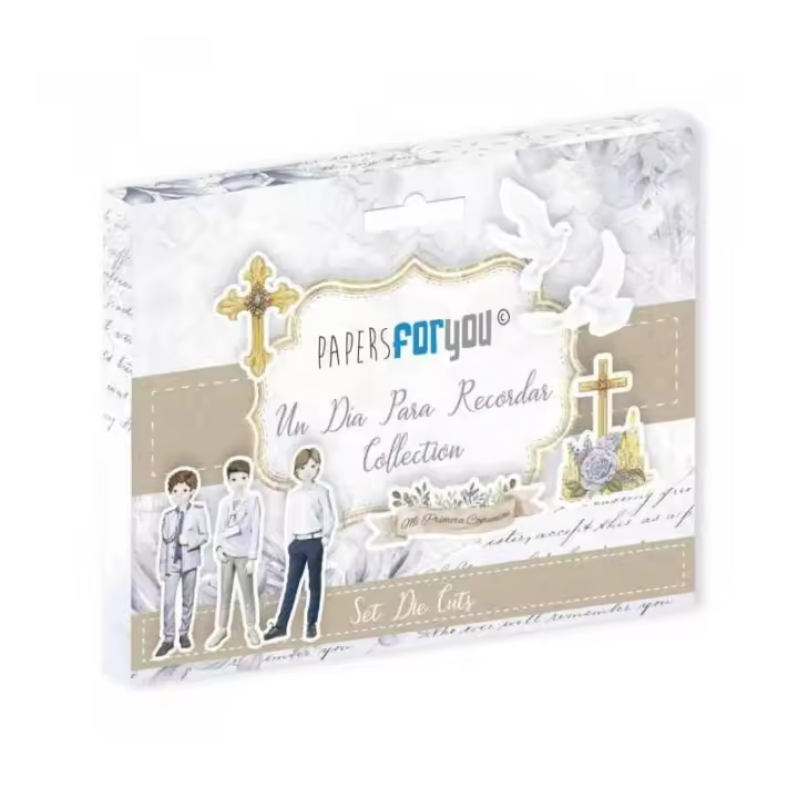PAPERSFORYOU DIE CUTS 3OOGR UN DIA PARA RECORDAR NIÑO - 1
