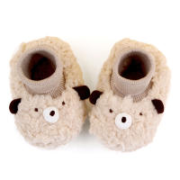 Zapatillas De Otoño-Invierno Para Bebés Con Diseño De Oso Y Oveja Niños Y Niñas Calf Sintética Antideslizante Cómodo Para 0-18 Meses - details 18