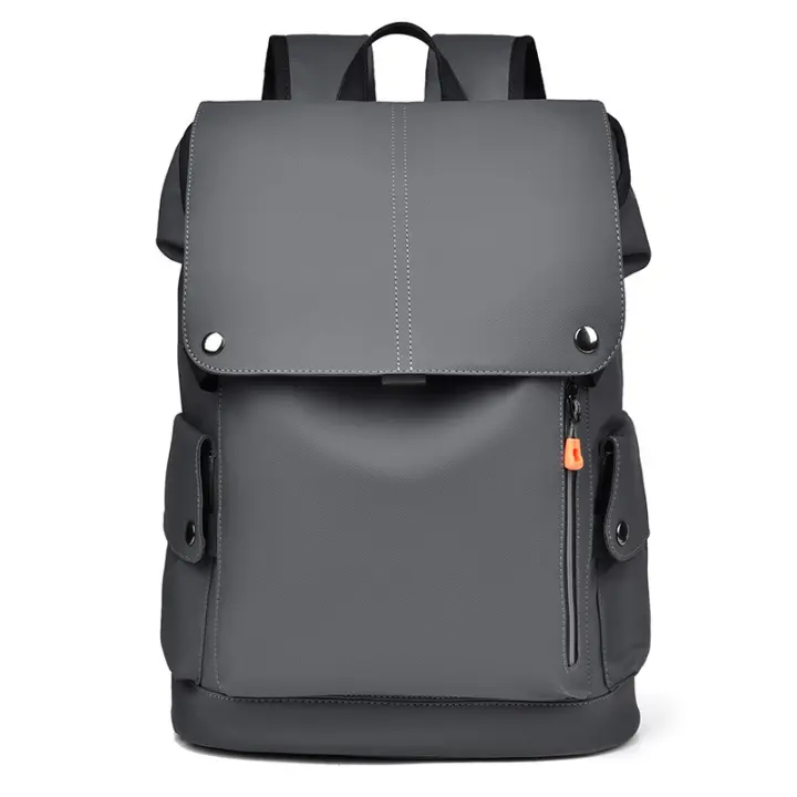 Mochila para portátil de 35 L y 17", ideal para viajes, negocios o uso diario (gris) - 1