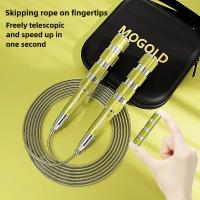 Cuerda De Saltar Ajustable Y Telescópica De Aluminio Para Fitness Y Aeróbic En Casa Manijas Portátiles Para Ejercicio De Muslos Abdomen Y Piernas - details 5