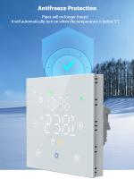 Termostato Inteligente WiFi Tuya Control Remoto De Temperatura Para Calefacción Eléctrica Piso Agua/Gas Boilero Compatible Con Yandex Google Home Alexa - details 6