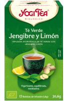 Té Verde Jengibre y Limón | Packs 2 | Para despertarse | 17 bolsitas de infusión | YogiTea - details 1