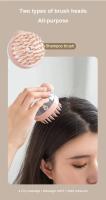 Cepillo De Baño Para Perros Y Gatos Con Despensador De Shampoo Cepillo De Peluquería Para Mascotas De Cabello Largo Material Plástico - details 4