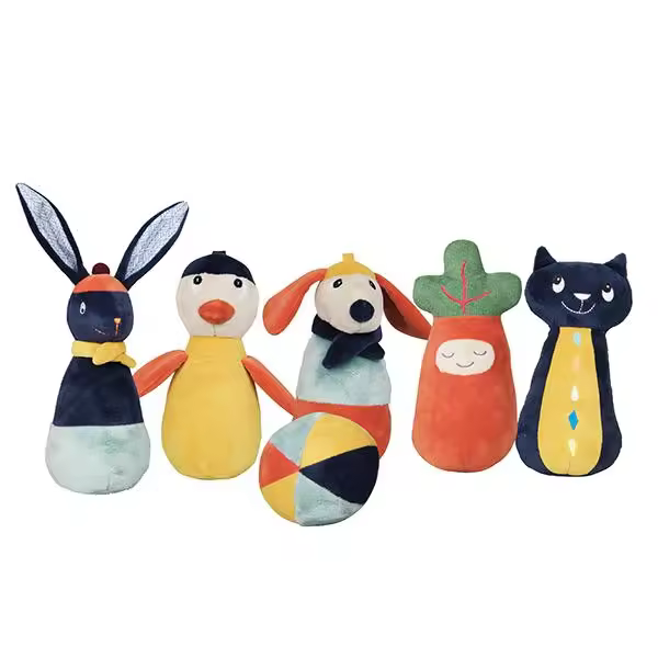 Set de bolos Gabin Lapin Ebulobo - 1