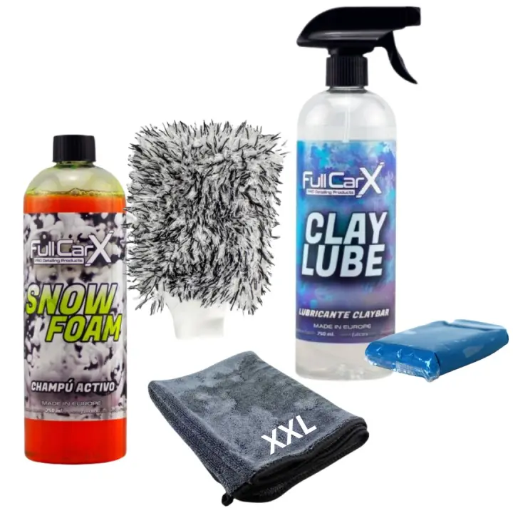 AutoFullCar - Kit Limpieza y Descontaminado FullCarX - 1