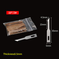 10PCS Herramienta De Reparación BSD Cuchilla De Metal Para Eliminación De Pegamento Y Grabado En Película De Teléfono Móvil - details 5