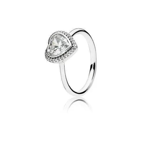 Anillo PANDORA 19929CZ-58 Plata Circonita - Elegante Diseño - 1