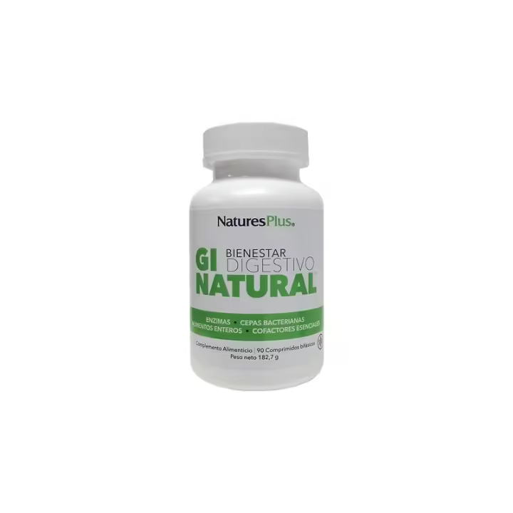 Natures Plus GI Natural 90 Comprimidos para Problemas de Acidez - 1