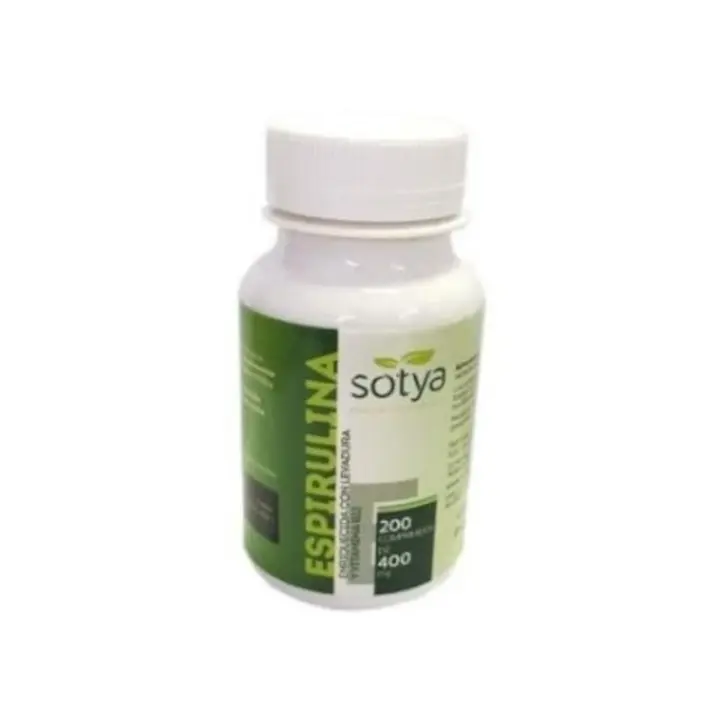 Espirulina 400 mg 200 Comprimidos Sotya - 1