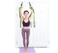 Cinta De Yoga Aérea Ajustable Para Mujeres Correa De Estiramiento Elástica Para Puerta Equipo De Entrenamiento De Mano De Remolino - details 5