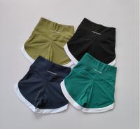 Shorts Deportivos De Cintura Alta Para Mujer En Verano Rojos Para Yoga Y Fitness Transpirables Y Casuales Talla Verdadera - details 0