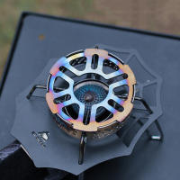 Anillo Antiviento De Cocina Para Camping Y Picnics Resistente Al Viento Y Alta Temperatura Cassette De Acero Inoxidable Para Estufas Portátiles - details 2