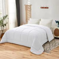 Edredón, Relleno Nórdico Microfibra 400 gr/m2, Edredón para Cama de Fibra Hueca Siliconada Color Blanco, Suave, Cálido Minimalista - (Cama 90/105/135/150/180 - Blanco),  Envío desde España - details 1