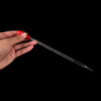 1pc Pipeta De Vidrio Graduado Con Bola De Goma Para Experimentos En Laboratorio Y Escuela Dispensador De Gotas De 0.5ml/1ml/2ml/3ml - details 3