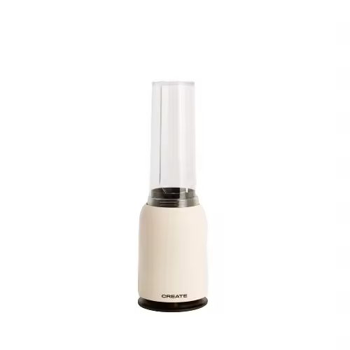 CREATE - Batidora con Vaso Portátil de 400 ml,  para zumos, batidos y smoothies - Libre de BPA y tóxicos - 230W - MOI STUDIO - 1