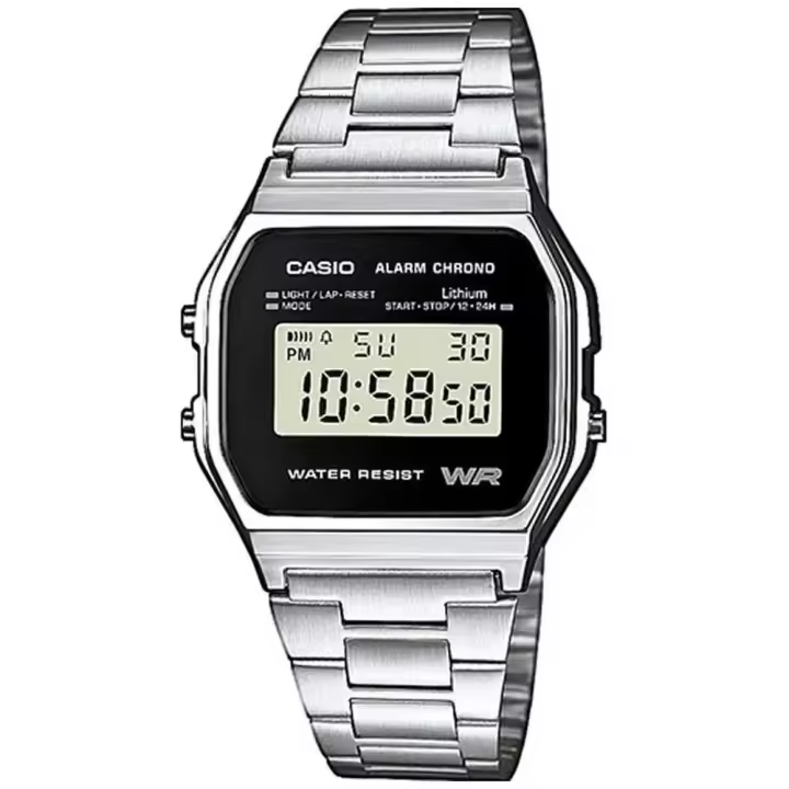 Casio Reloj A158-wea Plateado Mujer - 1