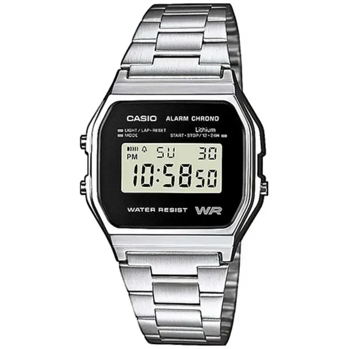 Casio Reloj A158-wea Plateado Mujer - 1