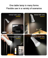 Lámpara De Mesa Magnética LED Recargable USB Luz Nocturna Para Armario Sin Sombrilla Control De Brillo Sin Etapas Base Incluida Moderna - details 13