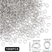 1000pcs Anillos Saltarines De Acero Inoxidable 2mm Conectores Para Cadena Y Joyería Pequeños Anillos Saltarines Para Manualidades - details 1