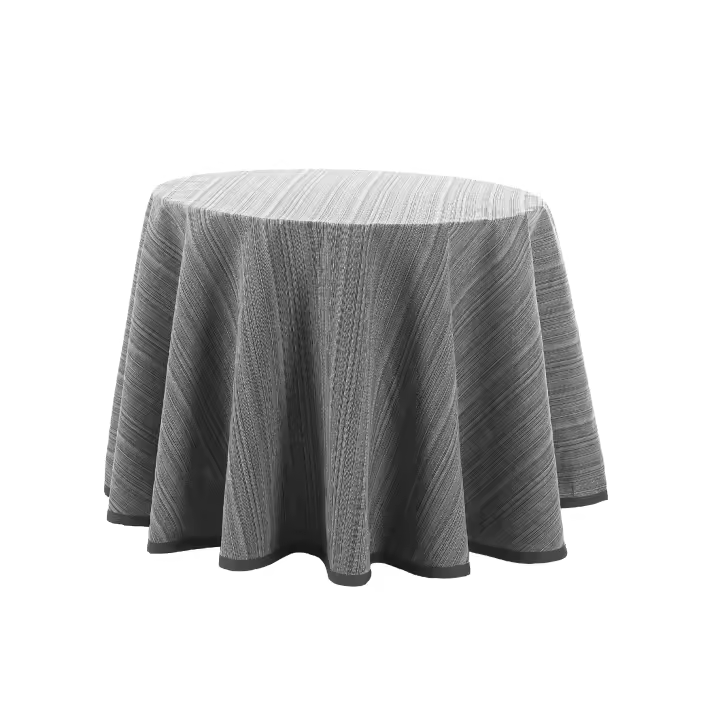 VALENTIA HOME Falda Mesa Camilla Riba Valentia Home | Ropa Mesa Camilla Redonda | Mesa 80, 90, 100 CM | Manteles Mesa Decorativos - 1