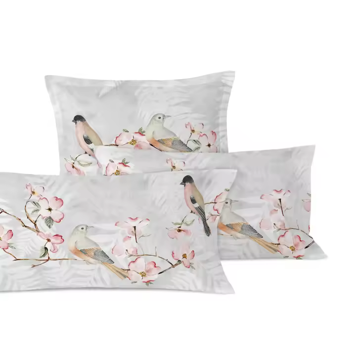 Happyfriday- Ohara Funda almohada, Fundas de almohada 100% Algodón, calidad de 150 TC, Fabricado en España - 1