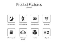 A9 Mini Cámara IP 1080P Smart Home Security Mini Cámara no magnética Vigilancia Wifi Cámara - details 15