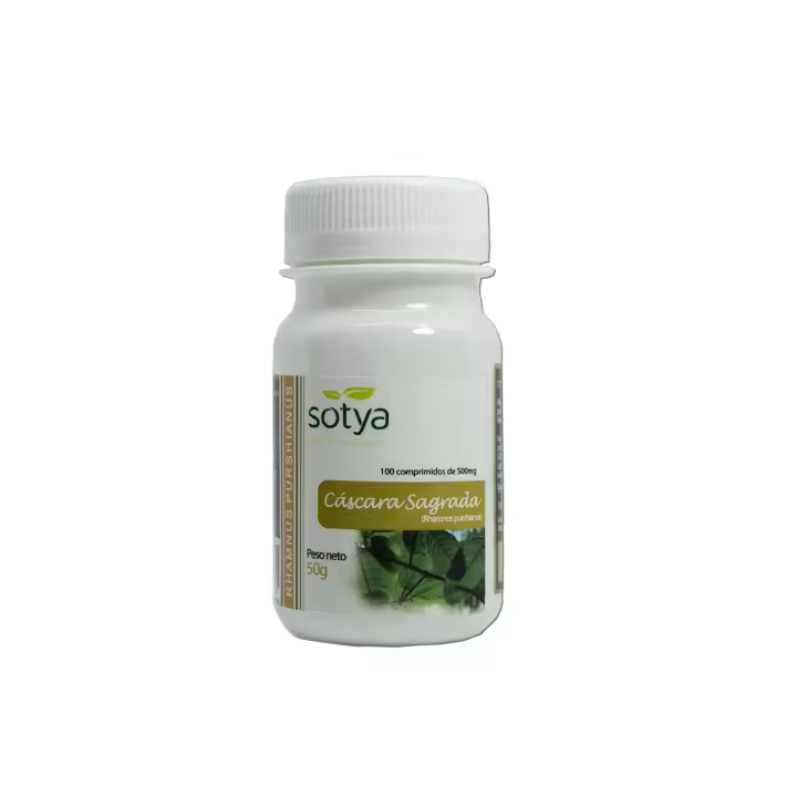 Laxante Estimulante Sotya Cascara Sagrada 100 Comprimidos - 1