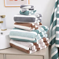 Toalla De Baño De Algodón Puro 100% Absorbente Alta Calidad Para Adultos Esp�adilla De Baño Para El Hogar Y Hoteles Tela Gruesa - details 25