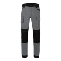 Pantalón de Trabajo Multibolsillos Velilla 103019S de Canvas Strecth Elástico con Refuerzos en Rodillas y Culera. - details 1