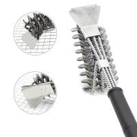 Cepillo De Limpieza Para Barbacoa En Acero Inoxidable Cerdas No Adherentes Herramienta De Accesorios Para Barbacoa Y Asadores - details 9