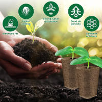 50/100Pcs Esponjas De Crecimiento De Semillas Reemplazo Para Raíces Esponjas De Cultivo Hidroponico Para Plantas Germinantes En Jardín - details 1