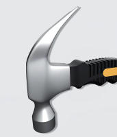 Martillo De Grapa Mini Para Carpintería Y Uso Doméstico Herramienta Multifuncional Portátil Para Escape De Vidrio De Coche - details 2