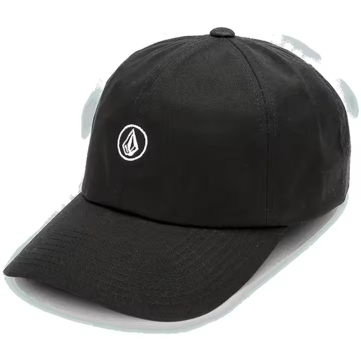 Gorra Volcom modelo Circle Stone Dad Hat para mujer en color negro - 1