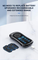 Masajeador Eléctrico Profesional De 6 Modos EMS Estimulación Muscular Fisioterapia Máquina De Unidad Tens Masajeador Corporal Completo Impulso Pulso - details 8