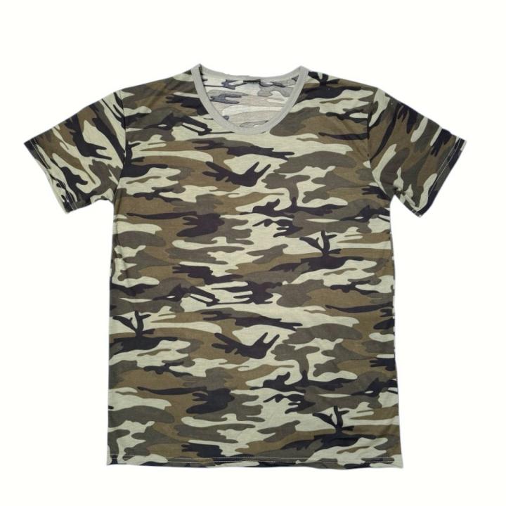ZZSRJ Camiseta De Camuflaje Para Hombre (color
