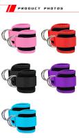 Tirantes De Rodilla Ajustables De Neopreno Con Dobles Anillos Para Entrenamiento De Piernas Y Seguridad Deportiva Soporte Para Abductores - details 10