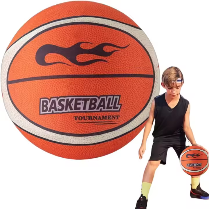 Baloncesto Silencioso - Balón De Entrenamiento Interior De Bajo Ruido Y Alta Elasticidad Material De Goma Tamaño 7 Para Práctica En Interiores - 1