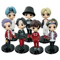Figura De Acción KPOP Star Group 15.5CM PVC Modelo Juguetes Para Niñas Y Niños Regalos De Fandom A.R.M.Y Bangtan Boys - details 4