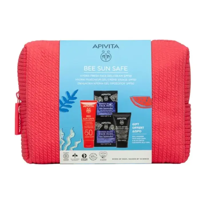Apivita Bee Sun Safe Solar Hydra Fresh Gel Crema Spf50+ Estuche - 1